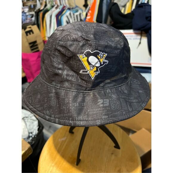 Pittsburgh Penguins Reversible Bucket Boonie Hat - Picture 6 of 9